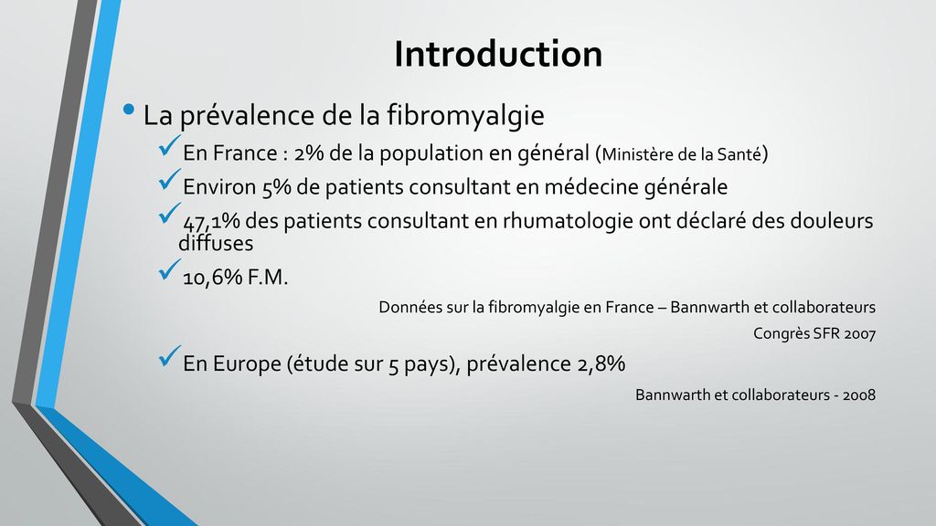 Physiopathologie et épigénétique de la fibromyalgie ppt télécharger